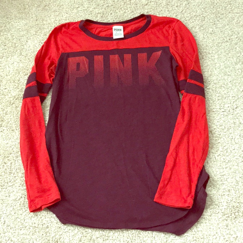 ❣️Victoria’s Secret Pink long sleeve tee❣️